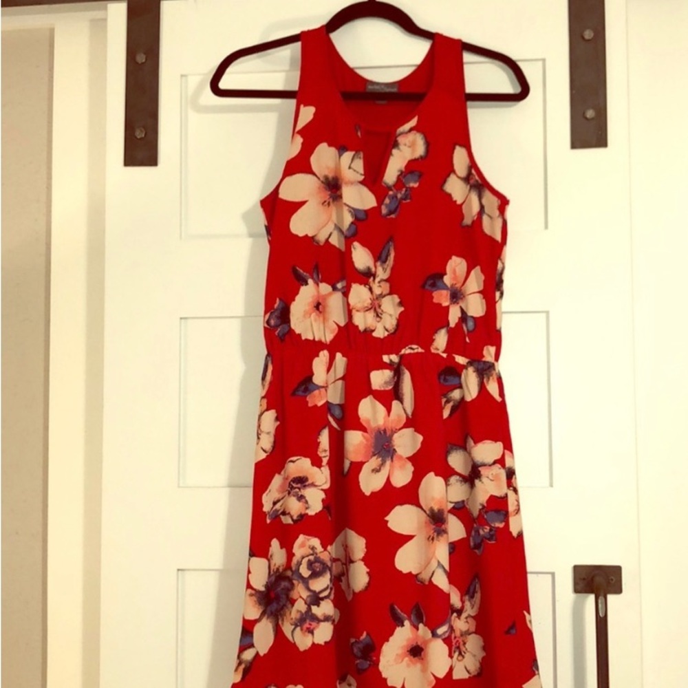 Pretty red sundress